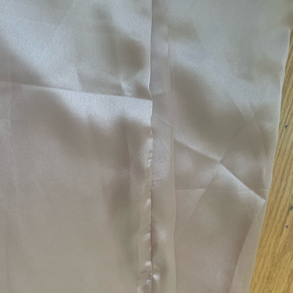 Carli Bybel x Missguided Rose Gold Pink Slip Dress - Picture 14 of 14